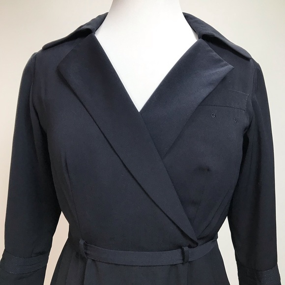 Delta Dresses Nwt Direct Classic Uniform Wrap Dress Flight